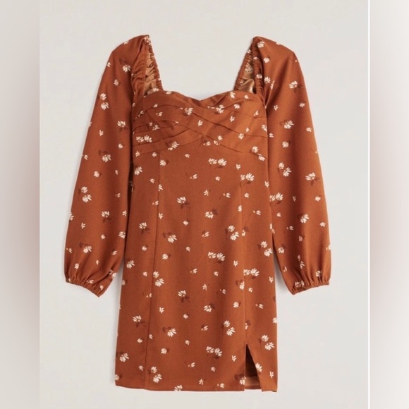 Abercrombie & Fitch long sleeve dress - size small petite - Picture 1 of 4